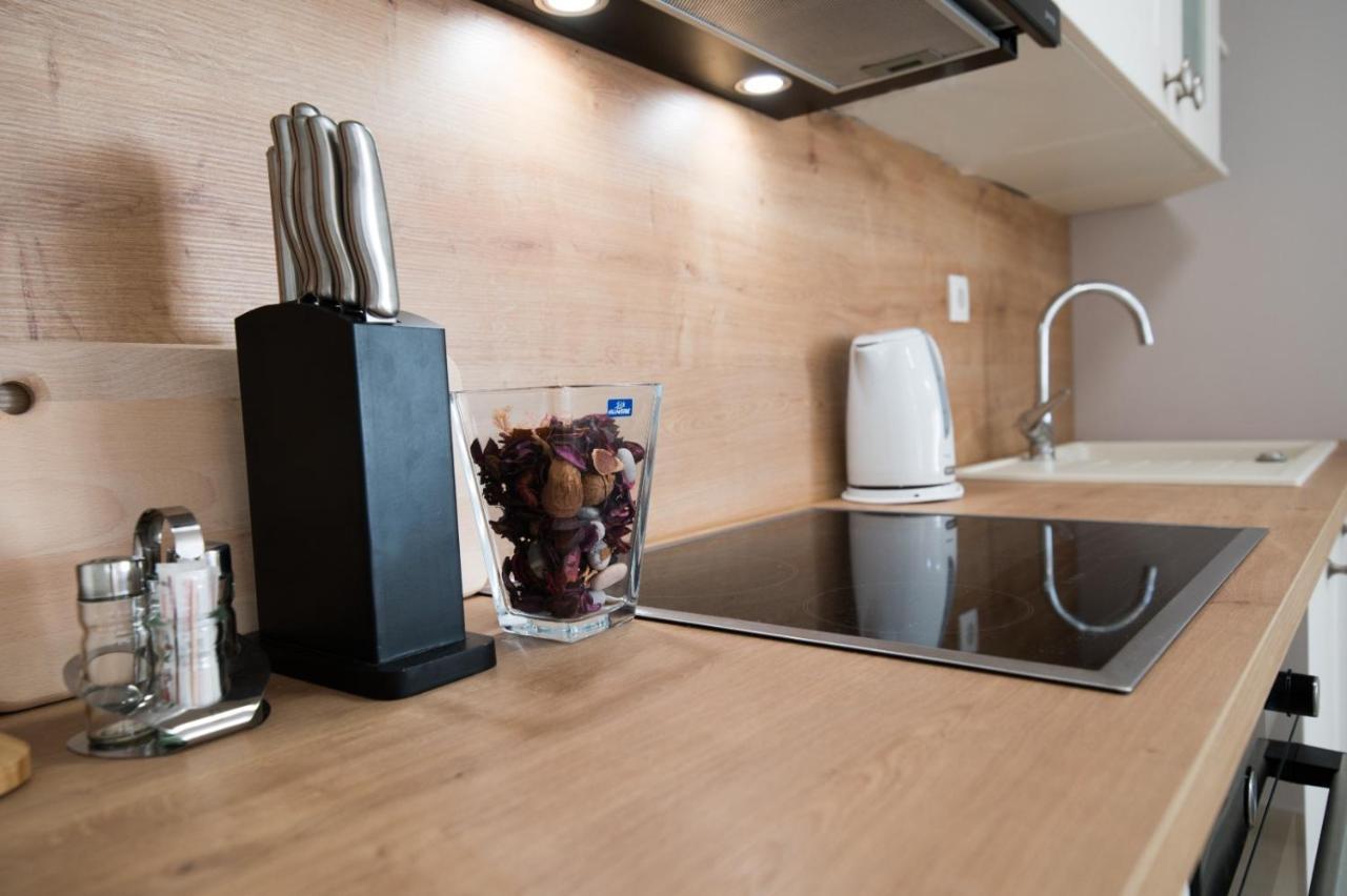 Brand New Aparment With Sea View & Swimming Pool At Ciovo - Villa Fiorentini Trogir Bagian luar foto