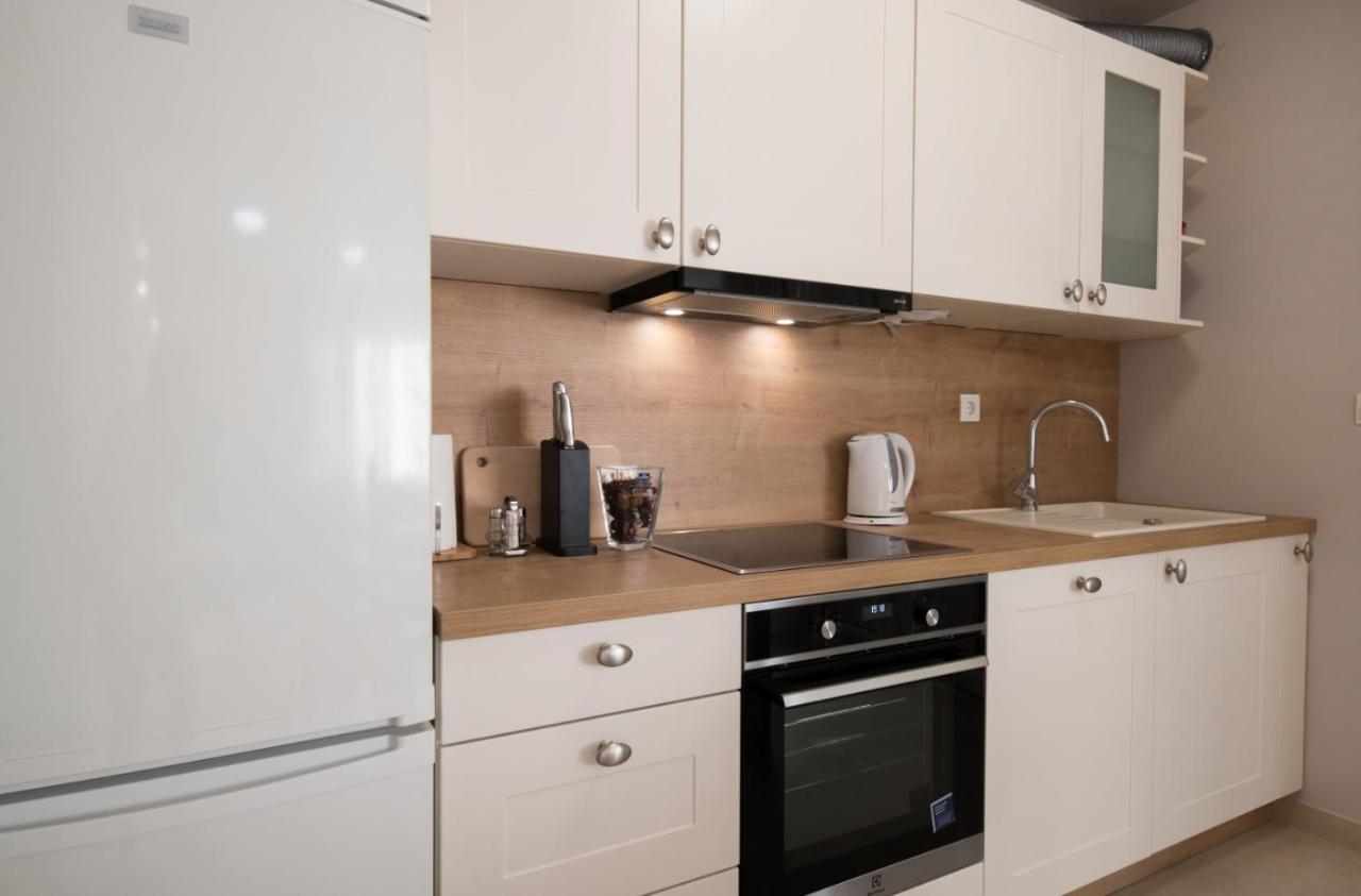 Brand New Aparment With Sea View & Swimming Pool At Ciovo - Villa Fiorentini Trogir Bagian luar foto